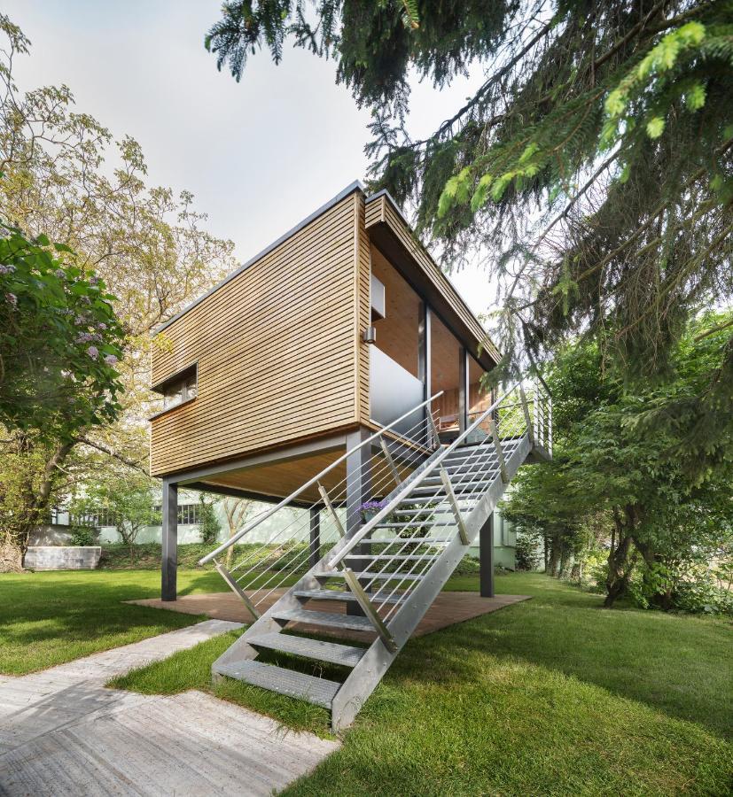 Apartmán Baumhaus Im Vogelgesang Heuchelheim-Klingen Exteriér fotografie